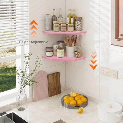 Corner Floating Shelves, Corner Wall Shelf - Image 3