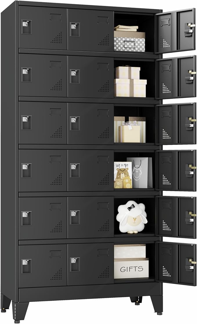 PAOFIN Metal Storage Lockers for Employees by PAOFIN