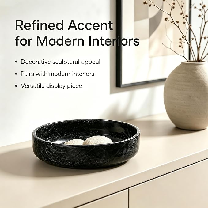 Natural Marble Decorative Bowl - Image 5
