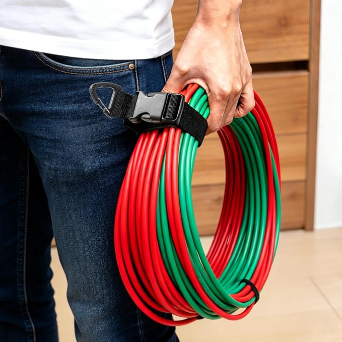 8-Pack Heavy Duty Extension Cord Organizer - Image 5
