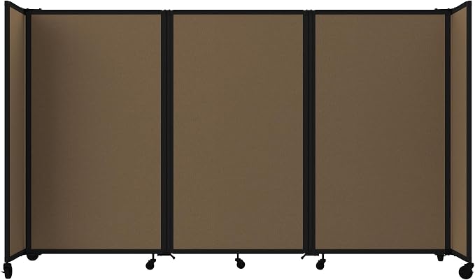 Versare Room Divider 360 Portable Wall Partition | Folding Panels | Large by VERSARE
