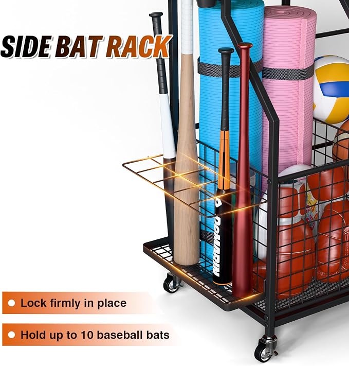 Sports Equipment Organizer, Garage Storage - Image 4