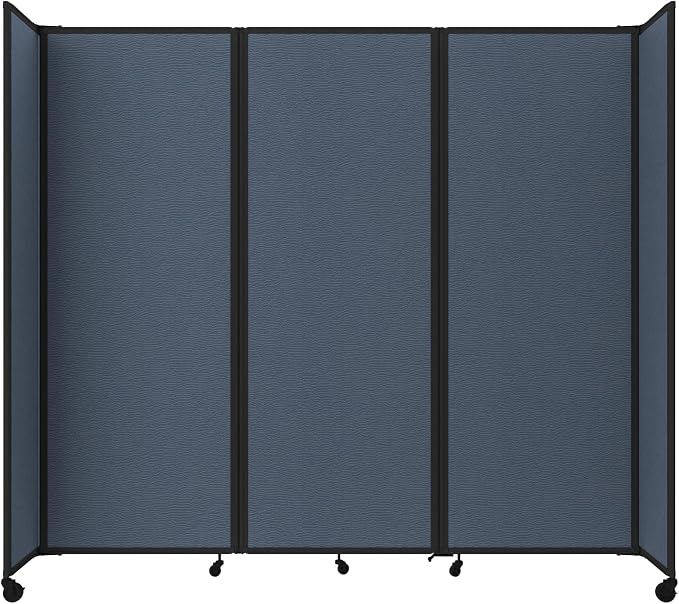 Versare Room Divider 360 Portable Wall Partition | Folding Panels | Large by VERSARE