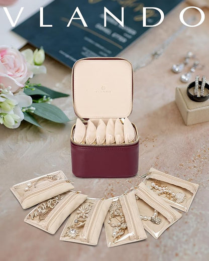 Vlando Travel Jewelry Case, Gifts - Image 5