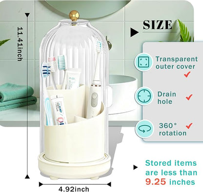 Multifunctional Rotating Toothbrush Holders - Image 2