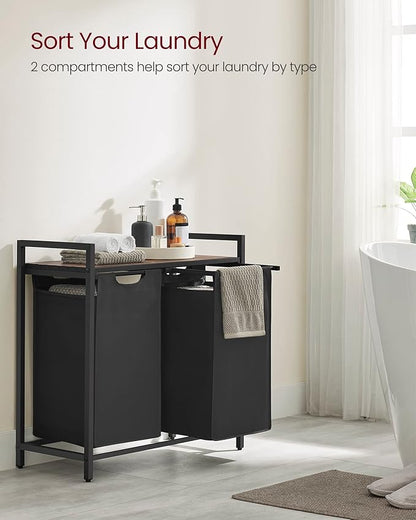 VASAGLE Laundry Hamper, Laundry Basket, Laundry Sorter - Image 3