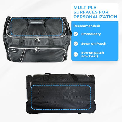 Travolution Dance Bag with Garment Rack, 24 Inch Rolling Duffel With Wheels - Image 7