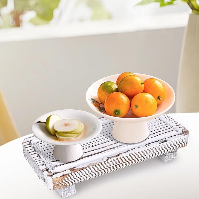 Small White Bathroom Decor Tray - Image 7