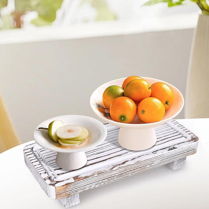 Small White Bathroom Decor Tray - Image 7