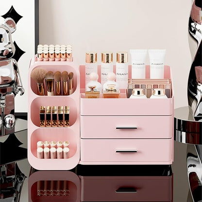 Makeup Organizer with Drawers, Large Capacity Countertop Organizer - Image 7