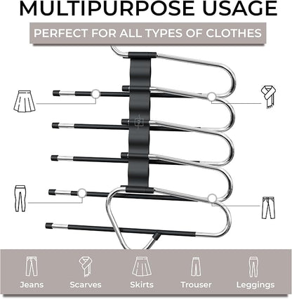 MORALVE Pants Hangers Space Saving - Image 7