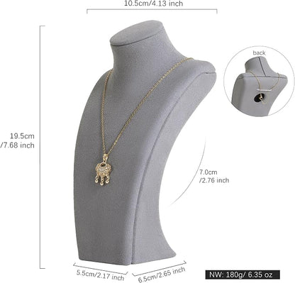 GemeShou Grey necklace storage organizer - Image 5