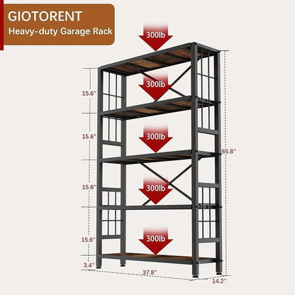 GIOTORENT 5-Tier Kitchen Storage - Image 2