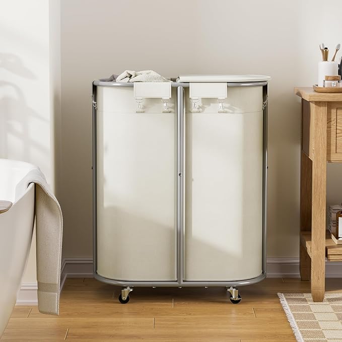 200L Double Laundry Hamper - Image 6