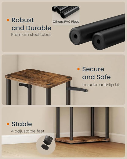VASAGLE Superfast Toolless Assembly, 4-Tier Shelf - Image 6