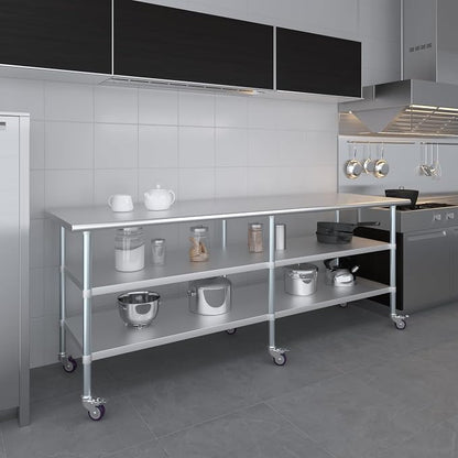 AmGood Stainless Steel Work Table - Image 7