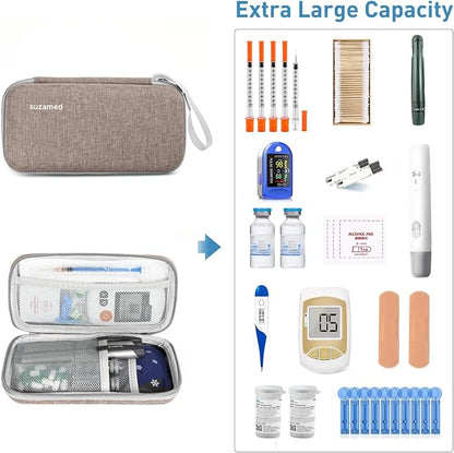 Insulin Cooler Travel Case, EVA Insulation Travel Medicine Kit - Image 6