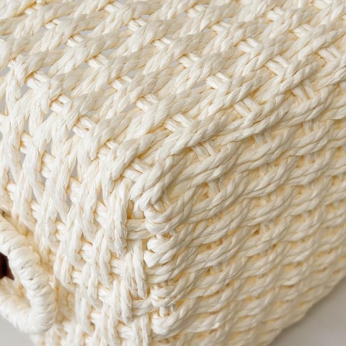 Small baskets for Organizing, Cute woven Storage basket - Image 6