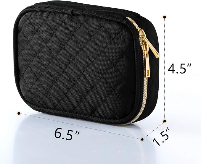 Teamoy Small Jewelry Travel Case, Portable Jewelry Organizer Bag - Image 5