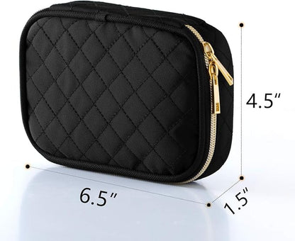 Teamoy Small Jewelry Travel Case, Portable Jewelry Organizer Bag - Image 5