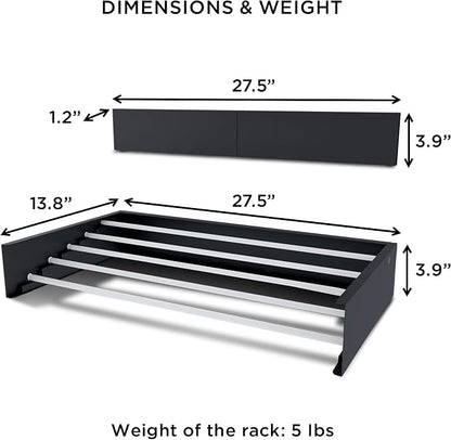 Step Up Laundry Drying Rack, Wall Mounted, Retractable Clothes Drying Rack - Image 5