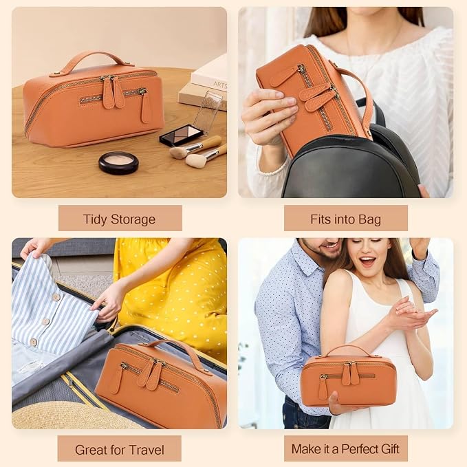 Travel Makeup Bag Large Capacity Cosmetic Bags - Image 7
