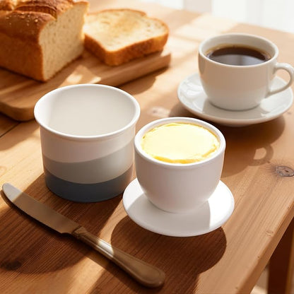 Sweese Light Blue French Butter Crock - Image 8