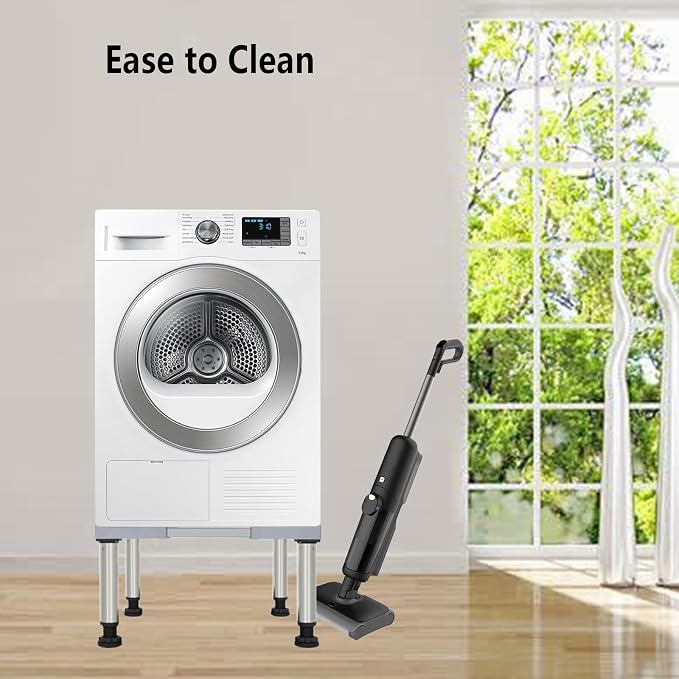 Mini Fridge Stand, Universal Adjustable Washing Machine Stand - Image 7