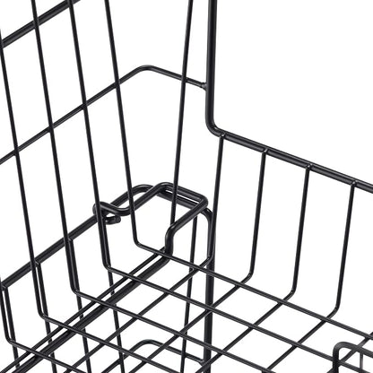 TRINITY 2-Pack Stackable Metal Wire Storage Baskets - Image 6