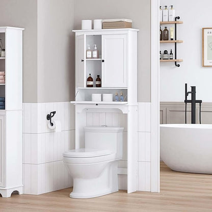 Spirich Bathroom Over the Toilet Storage Cabinet - Image 3