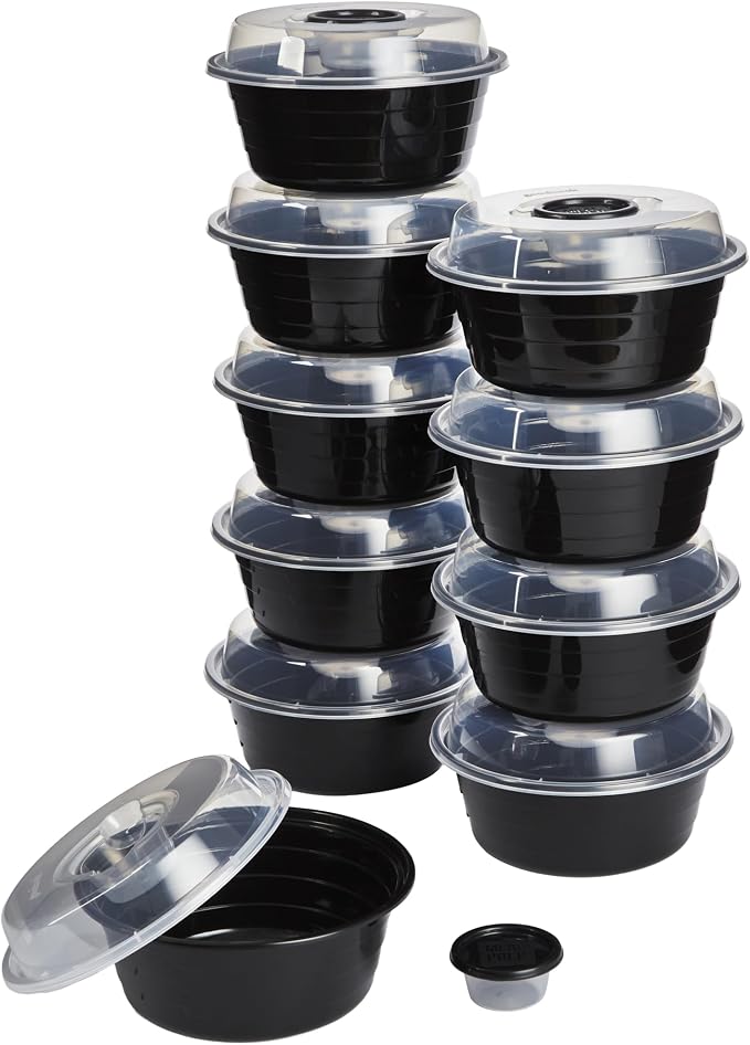 GoodCook 4-Cup Meal Prep Bowls Set by GoodCook