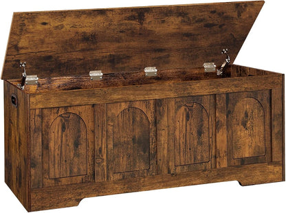 DINZI LVJ Storage Chest, 47.2" Wooden Toy Box by DINZILVJ