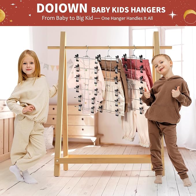 DOIOWN 6-Tier Baby Hangers - Image 2