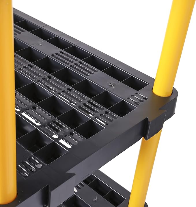 Gracious Living 5 Shelf Fixed Height Ventilated Heavy Duty Shelving Unit 36 x - Image 8