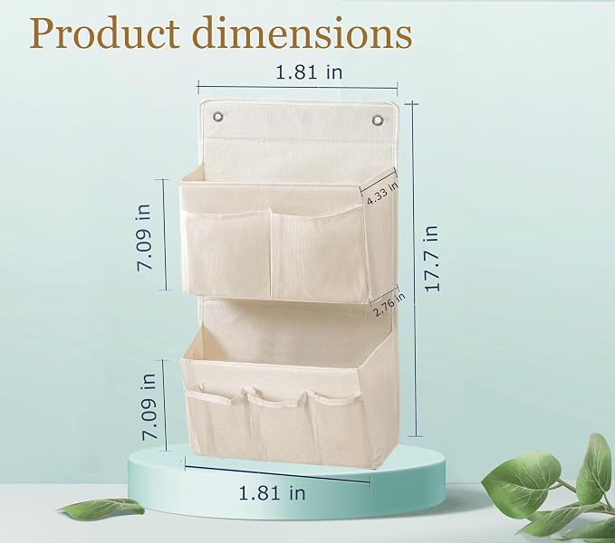 Wall Hanging Organizer – Over the Door Storage & Behind Door Organizer - Image 2