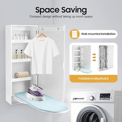 Wall-Mounted Ironing Board Cabinet - Image 3