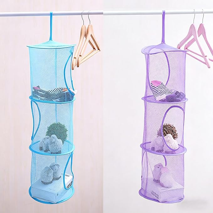 Mesh Hanging Storage Basket - Image 4