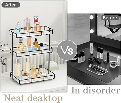 Bathroom Organizer Countertop Perfume Organizer Makeup Organizer Cosmetics - Image 5