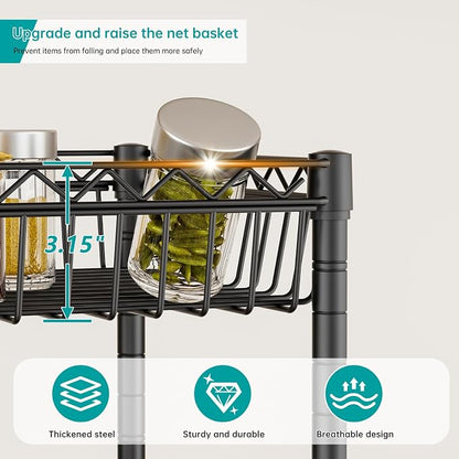 SINGAYE 6 Tier Shelf Wire Rack Shelving - Image 4