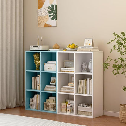 6-Cube Storage Shelf Bookcase - Image 7