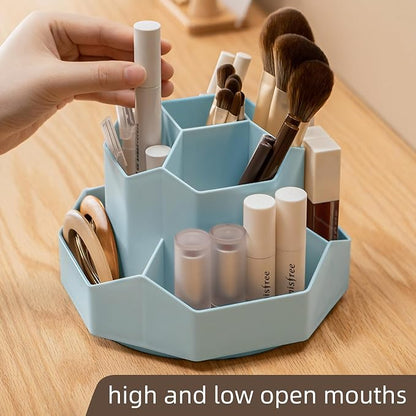 360° Rotating Makeup Brush Holder Organizer - Image 6