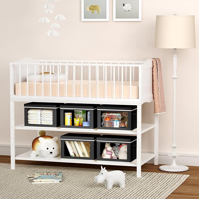 Homsorout Storage Bins with Lids - Image 5