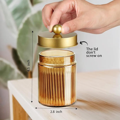 Amolliar Bronze Glass Apothecary Jar - Image 2