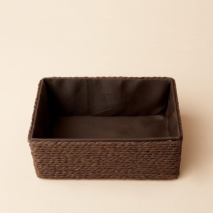 Paper Rope Woven Storage Basket Set of 4 - Image 5