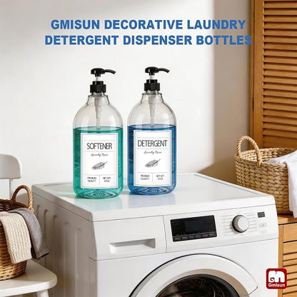GMISUN Laundry Detergent Dispenser, 2 Pack Liquid Laundry Soap Dispenser - Image 8
