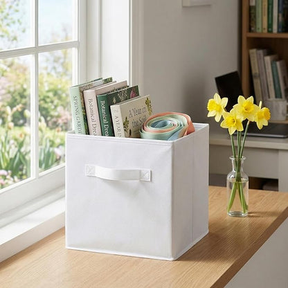 ShellKingdom Storage Bins, Foldable Fabric Storage Cubes and Cloth Organizer - Image 6