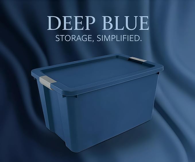 34 Gallon Heavy-Duty Wheeled Storage Bin - Image 6