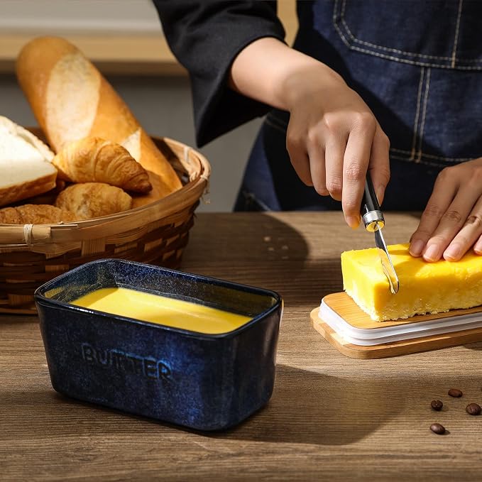Ceramic Butter Dish Keeper Container - Image 4