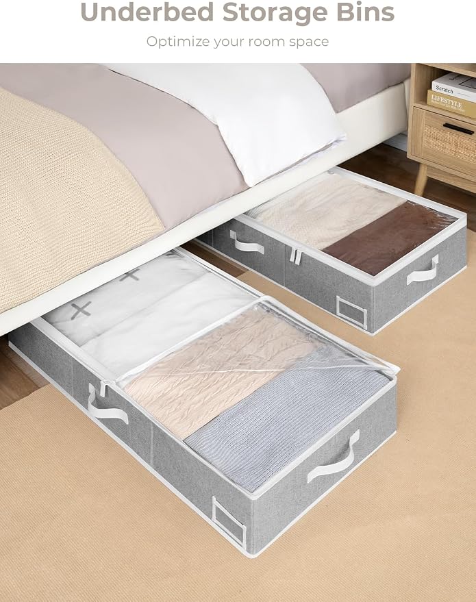 StorageWorks Extra Large Under Bed Storage Containers - Image 5
