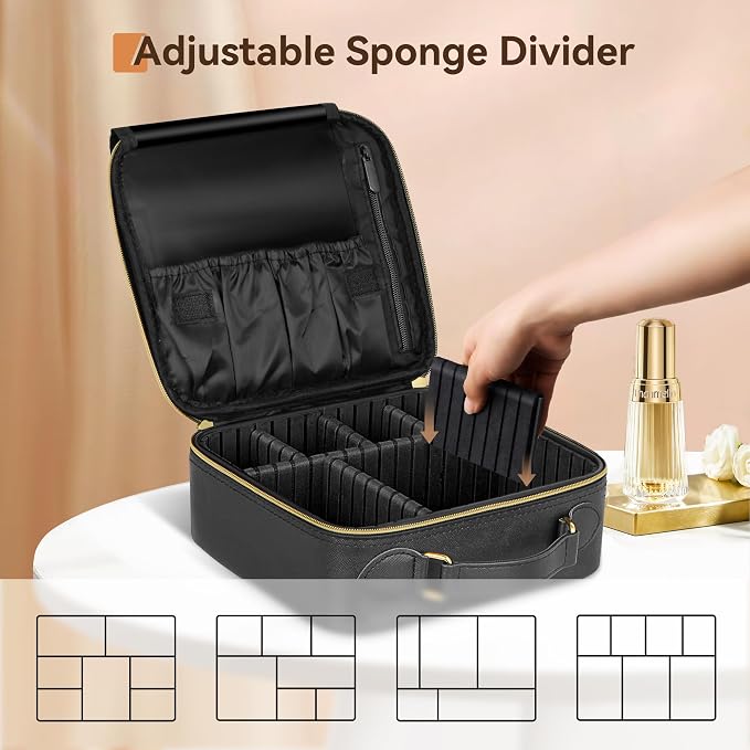 JUSRON Portable Makeup Bag - Image 4